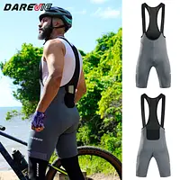 DAREVIE Herren-Radlerhose 3 Taschen Gravel-Shorts