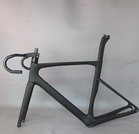 TanTan Flat Mount Disc Brake Internal Cables BB86 Carbon Aero Road Bike Frame TT-X21 Max Tire 700X32C