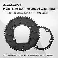 GOLDIX 110BCD 2X Doppelkettenblatt 9-12S Rennrad Kettenblatt 7075 Aluminiumlegierung 4 Schrauben Kettenblatt fÃ¼r SHIMANO 105 R7000 R8000 - AliExpress 18