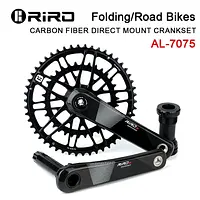 RIRO Carbon Fiber Crank Road Bike 11/12 Speed 50-34/53-39T Direct Mount Bicycle Crankset 170mm 46/48/50/52T Chainring Bike Parts - AliExpress 18