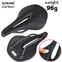 ELITA ONE Carbon Saddle MTB/Road Bike saddle Super Light Leather Carbon Cushions 96g - AliExpress 18