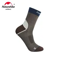 Naturehike Socks Men's Women's Sports Quick-drying Right Angle Sock Outdoor Running Hiking Mountaineering Breathable Mid-Calf