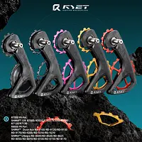 RYET RS Ceramic Oversized Derailleur Pulley Wheel 13T-19T Pulley Wheel Fit For Shiman R7000 R8000 R8100 R8150 R9100 R9250 - AliExpress 18
