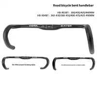 Road Bike Handlebar 31.8mm Ultralight Aluminum Alloy Gravel Handlebar Flared Bent Handlebar 380/400/420/440mm Bike Accessories - AliExpress 18