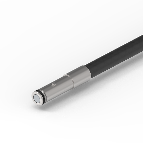 Zeno Q-Connector V2 Pin Side Pre-pressed with hose