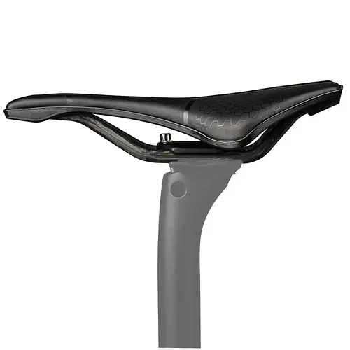 MTB/Road Bike Saddle 245x139mm UD Carbon Bare Carbon Rails Nylon bottom shell ultra-light 135g comfortable saddles