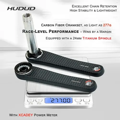 HUDUD Carbon Road Bike Crankset