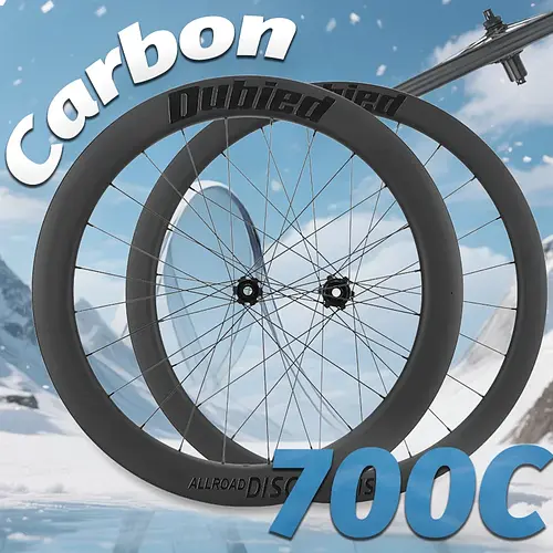700c Road Carbon Wheels Disc Brake Wheel Set 700c Road Bike Wheelset 700c Carbon Fiber Wheels Tubeless Bicycle for Superteam CSC