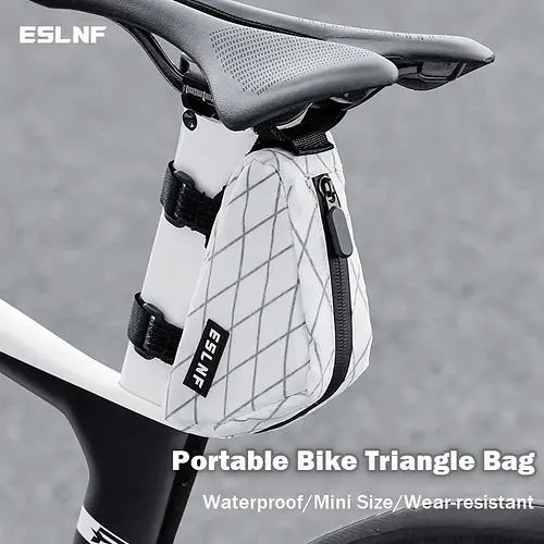 Portable Road Bicycle Triangle Bag Waterproof MTB Frame Bag Wear-resistant Cycling Storage Bag Bike Accessories