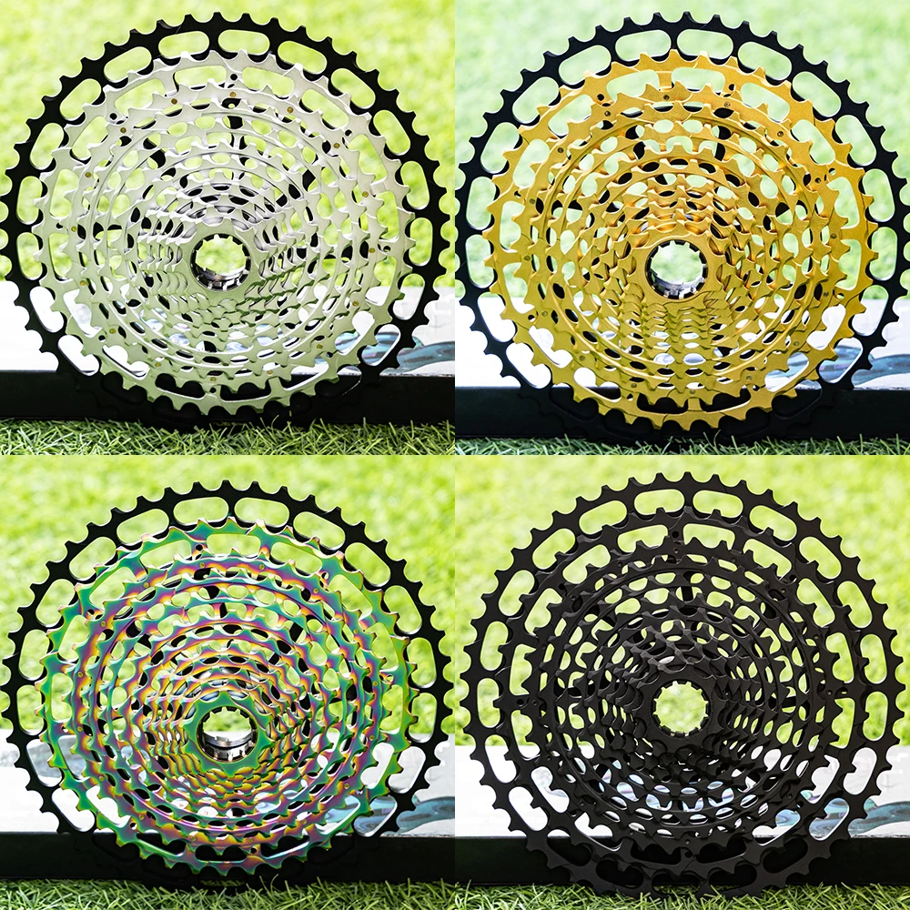 SPEDAO 12 Speed MTB Cassette 10-52T 10-50T 11-50T XD HG Freewheel Lightweight CNC K7 Sprocket Drivetrain Upgrade Bike Parts