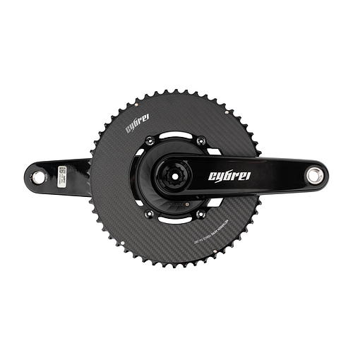 CYBREI Carbon Crankset - Powermeter Spider w/ EVO or METARBON Chainrings