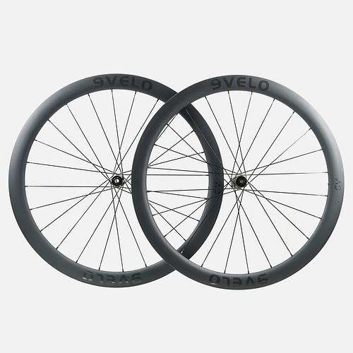 9Velo 2024 GV45 2.0 Gravel Disc Brake Wheelset