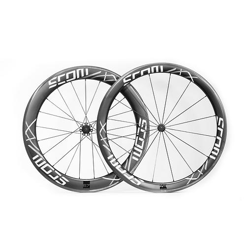 Scom Aerolite 49/67 Road Rim Brake Wheelset