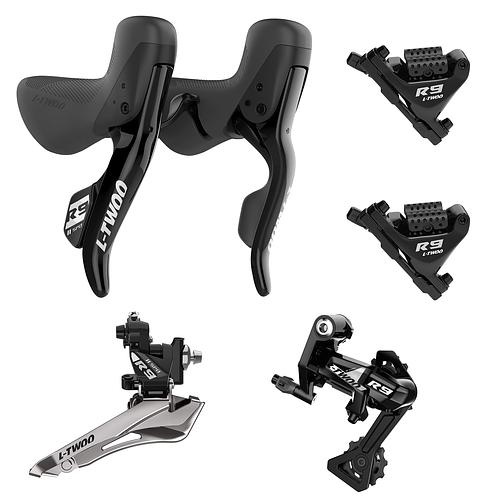 L-TWOO R9 Disc 2x11s Aluminium Road Hydraulic Disc Brake Groupset