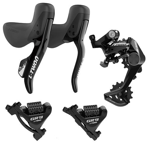 L-TWOO GR9 1x11s AluminIum Gravel Hydraulic Disc Brake Groupset