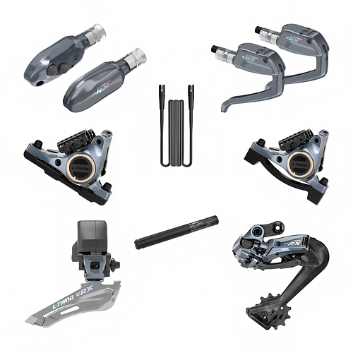 L-TWOO 2025 eRX-TT TIME TRIAL Electronic Hydraulic Disc Brake Groupset 2x10-12 SPEED
