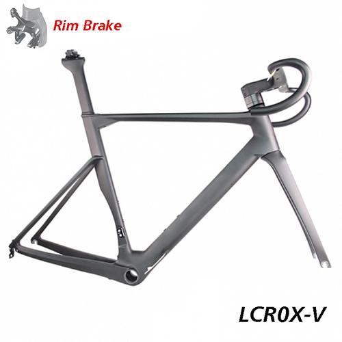 LightCarbon LCR0X-V New Integrated Caliper Brake Road Bike Frame