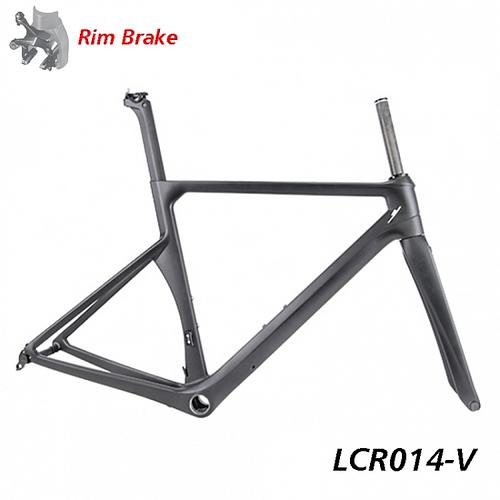 LightCarbon LCR014-V New Road Frame With Direct Mount Brakes