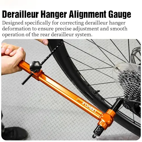 Bicycle Derailleur Hanger Calibration Tool Bike Frame Tail Hook Straightener Tool Bike Derailleur Hanger Alignment Tool