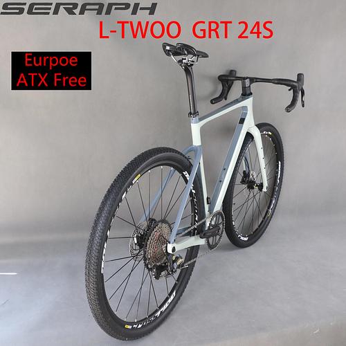 TanTan GR044 - GRT Hydraulic Groupset 1x12 Speed Disc Gravel Bicycle GR044 Full Bike With 29er CROSS RIDE Aluminum Wheelset