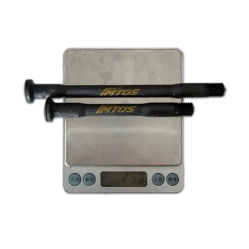 IMTOS Ultralight Carbon Fiber Thru Axle with Replaceable Head