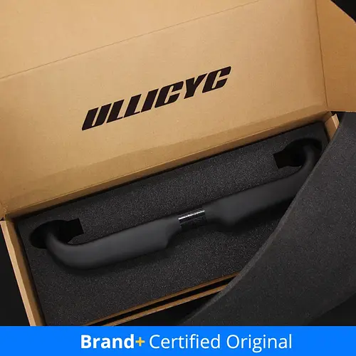 ULLICYC T1000 Road Handlebar 360mm/380mm/400mm Black Matt Fully Internal Routing /External Routing Road Bicycle Gravel HandleBar