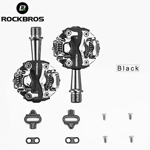 ZERAY Bicycle Pedals ZP-108S Cycling Self-Locking Pedals Clipless Pedals Aluminum Alloy SPD Bike Cleat Pedals Accessories