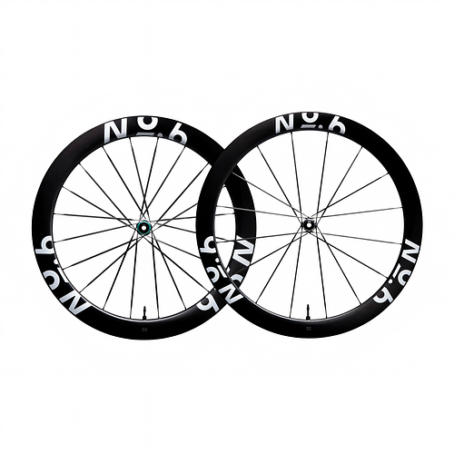 NO.6 52/58 Superlight Aero Carbon Spoke Disc Wheelset