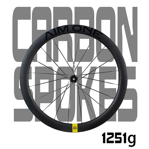 MOVING Aim One SL1200cs 50D Ultralight Carbon Wheelset - Premium Carbon Wheels
