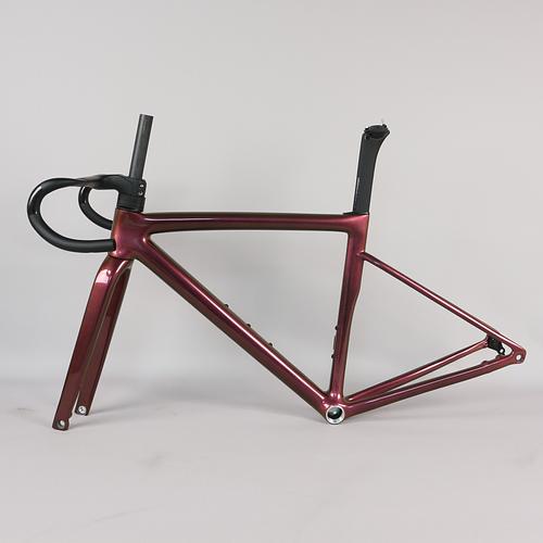 TanTan Chameleon 1002 Paint Carbon Fiber T1000 Custom Paint Superlight Internal Cable Road Bike Frame TT-X70 Disc Brake BSA Bottom Bracket UDH Hanger