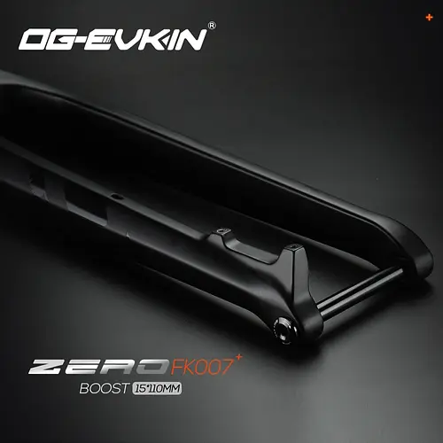 OG-EVKIN FK-007 29er 15x110mm Thru Axle Black Carbon Mountain Bicycle Fork 1-1/8-1-1/2" MTB Forks Bike Parts Bicycle accessories