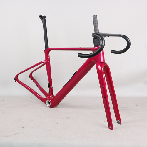 TanTan YS9191-1 Full Internal Cable Disc Brake Gravel Bike Frame GR209 T47 Thread Bottom Bracket Max Tire 700*50C Available Size 44/46/49/52/55