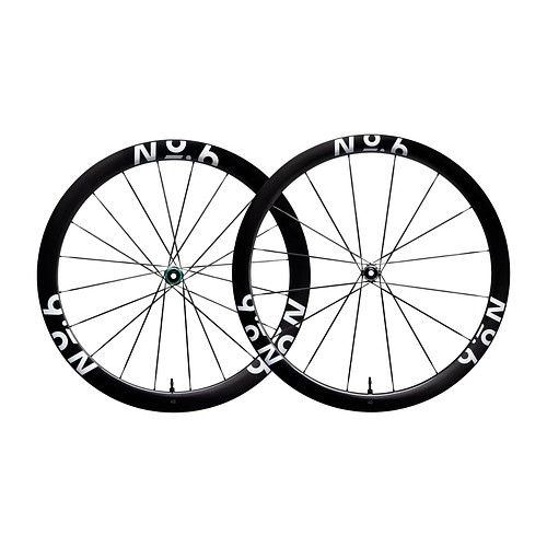 NO.6 42/48 Superlight All Round Carbon Spoke Disc Brake Road Bike Wheelset