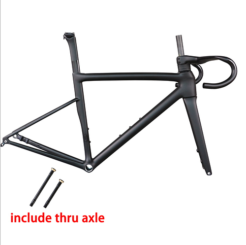 TanTan Superlight Disc Road Bike Frame TT-X68 BSA Bottom Bracket Max Tire 700*32C With Integrated Handlebar