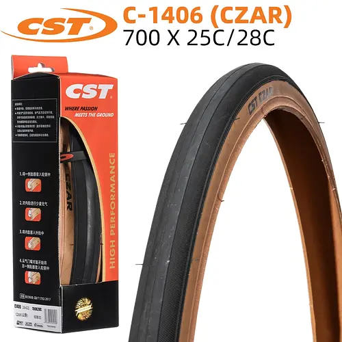 CST C1406 ROAD BICYCLE TIRE OF ROAD BIKE TYRE CZAR C-1406 FOLDABLE BEAD CLINCHER 700C 700X25 700X28 25C 28C 