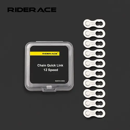 RIDERACE Bicycle Chain Link Connector Joints Magic Buttons 10 11 12 Speed 5 Pairs Road Cycling Mountain Bike Quick Master Links