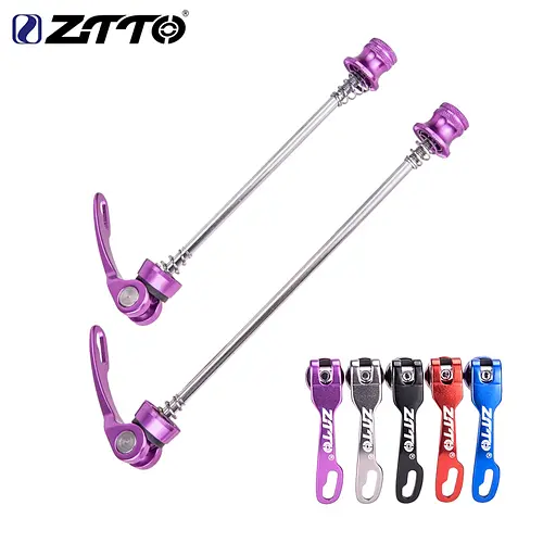 Bicycle Skewer Lever Quick Release Bike QR Wheel Locking Security Anti Theft Skewers For MTB Mountain Road Cycling Hub Parts