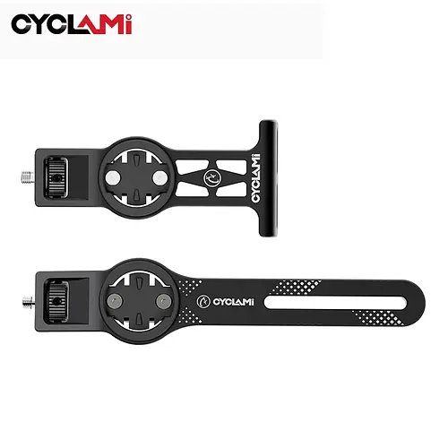 CYCLAMI 360 Rotating Mount Holder For Go Pro 8-13 Insta360 One X2 X3 X4 DJI Camera Accessories Bike Mount for IGS Garmin XOSS