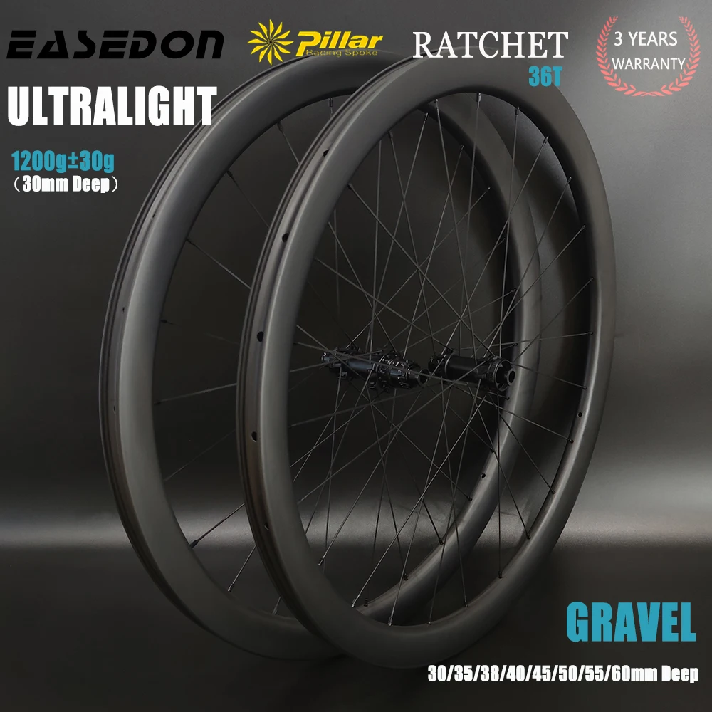Goldix R240SL Nabenlicht 700C Rennrad Carbon Laufradsatz 26/28 mm breit 30/35/38/40/45/50/55/60 mm tiefer Haken Tubeless Gravel Fahrrad 