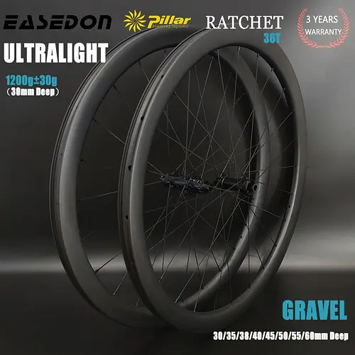 Goldix R240SL Nabenlicht 700C Rennrad Carbon Laufradsatz 26/28 mm breit 30/35/38/40/45/50/55/60 mm tiefer Haken Tubeless Gravel Fahrrad 