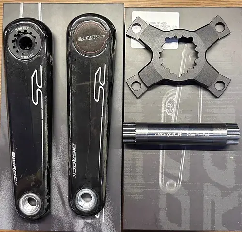 Bigrock Carbon Crank162.5/165/167.5/170/172.5/175 Cycling Parts 354g Bicycle Crankset For BCD 110 Axis 24mm For Sram Cranks