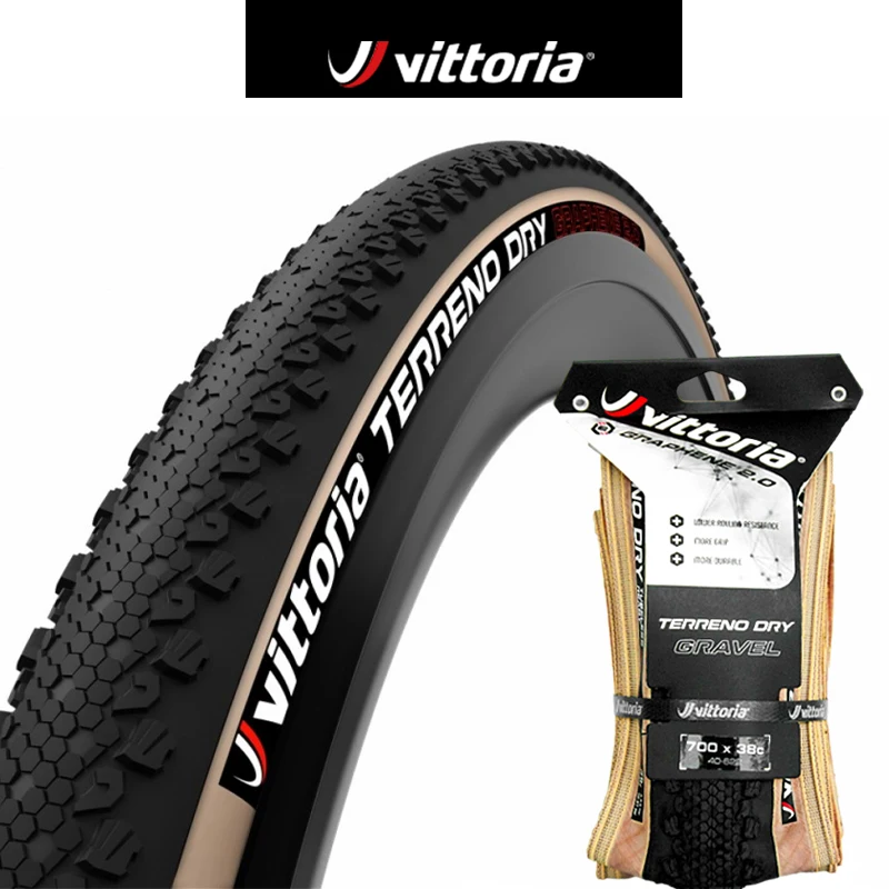 New Vittoria Terreno Dry 700x40 Bike Tires Foldable Tubeless tire of MTB/ROAD bike tires Cyclo-Cross tire Cyclocross