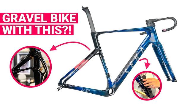Will this be the hottest Chinese gravel bike frame? Meet the SEKA Exaero GR!
