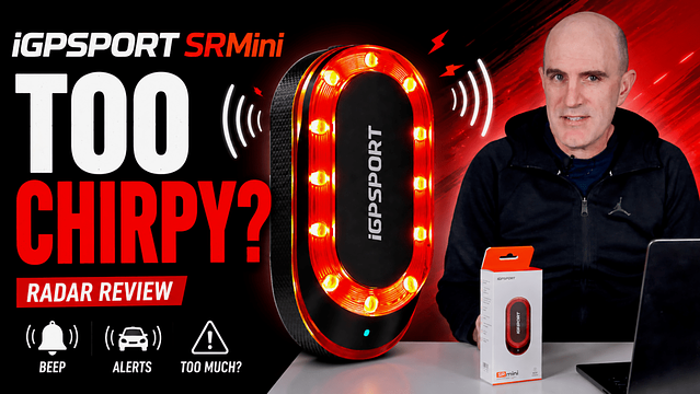 iGPSport SRMini Radar Review // A Few Small Fixes Needed!