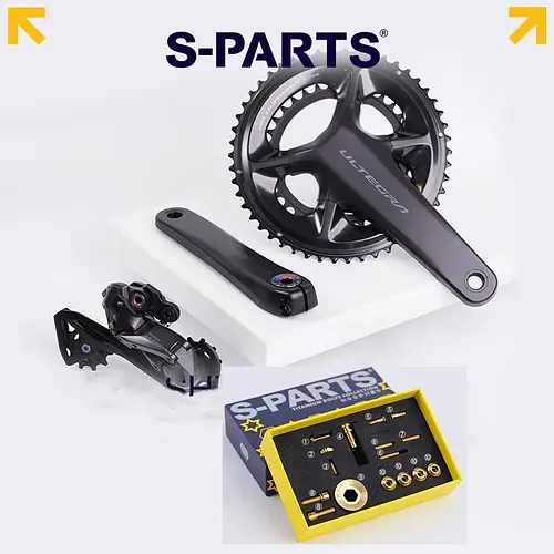 Bicycle speed transmission titanium screws for shimano R8150 R9250 road bike