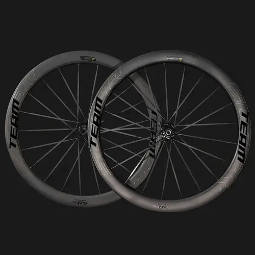 SUPERTEAM Carbon Wheelset UCI Approved Carbon Rim 700C Tubeless Disc Brake Wheels Road Cycling Carbon Spokes Wheels