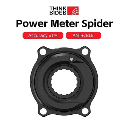 ThinkRider PP5 Spider Power Meter 110BCD 4-Bolt Axle, High Precision & Lightweight, for Shimano Road Bikes