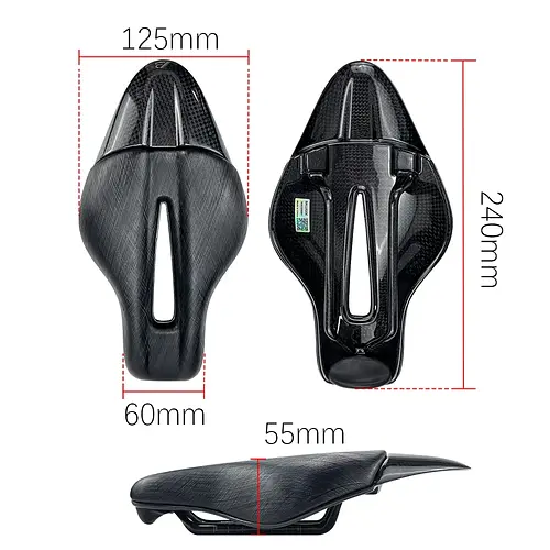 BALUGOE Track Bike Saddle TT Bike Cushion Mountain Bike Road Bike Cushion Universal