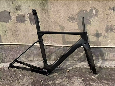 FASTERWAY OSTRO T47A BB Laser Custom Color Naked Carbon Painting Carbon Road Bike Frameset+Fork+Seatpost+Clamp+Headset