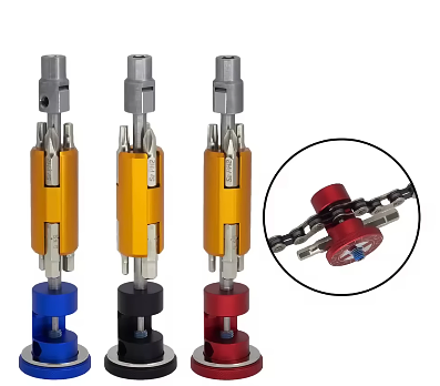 Portable 6 in 1 MTB Mountain Bike Bicycle Multitool Cycling Repair Kit Tools hidden in BB Road T25 Chain Cutter Wrench Fix Kit